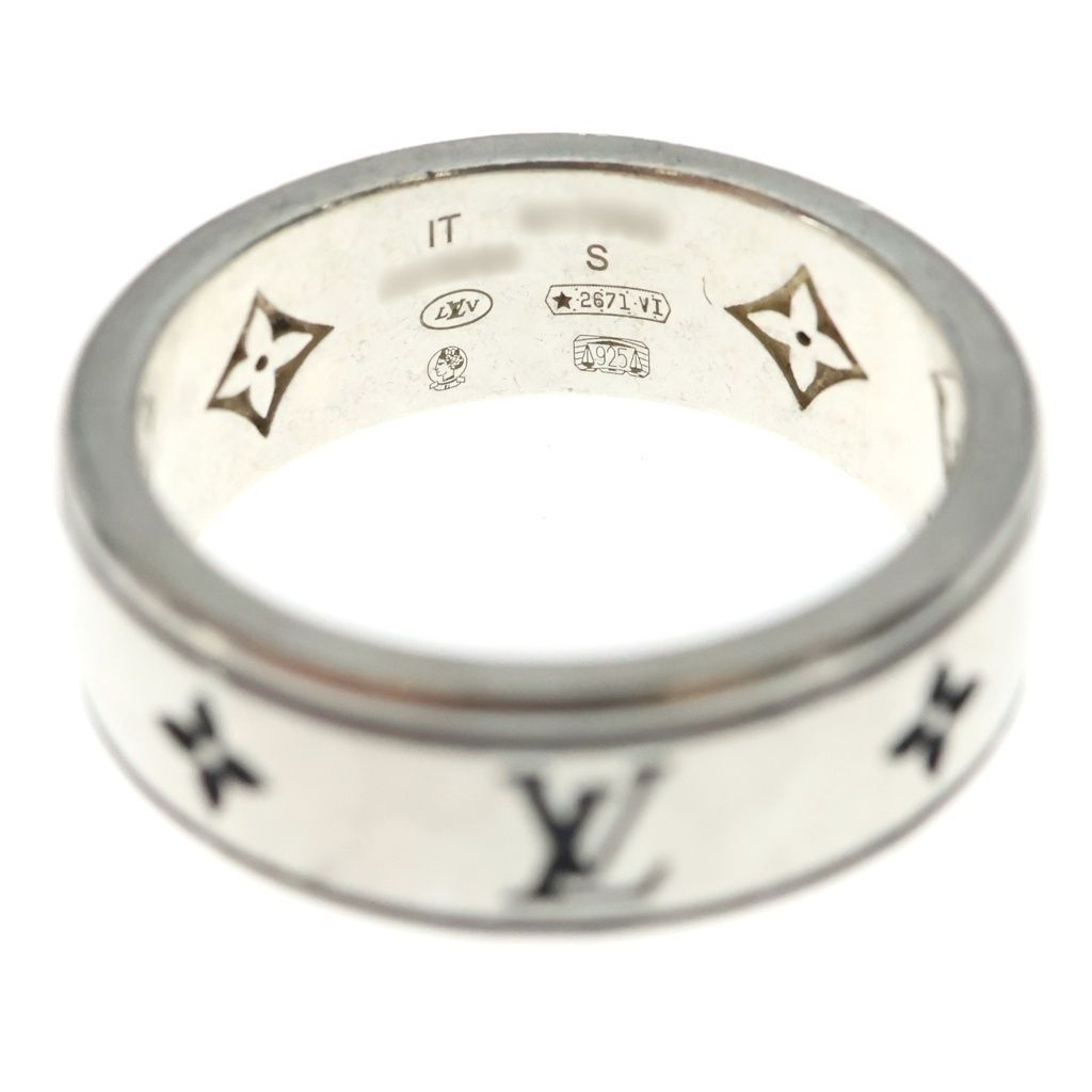 Louis Vuitton Ring LV Spike Monogram Silver — view 4