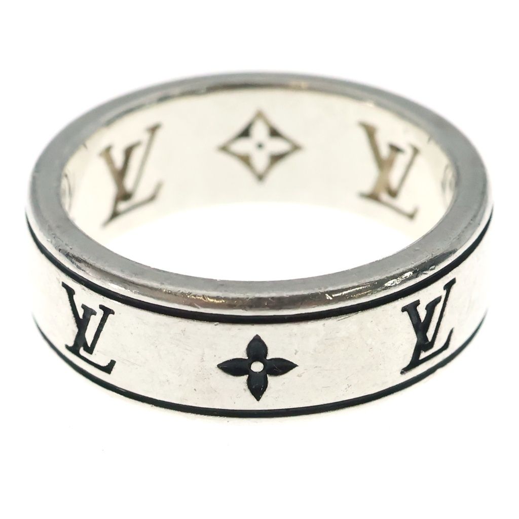 Louis Vuitton Ring LV Spike Monogram Silver — view 3