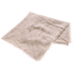 Louis Vuitton Shawl Monogram Wool Silk Pink Scarf