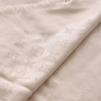 Louis Vuitton Shawl Monogram Wool Silk Pink Scarf — view 5