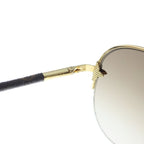 Louis Vuitton Petit Viola Pilot Sunglasses Eyewear Brown Gold — view 4