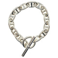 Hermes Chaine D'ancre 13 Link Bracelet Silver