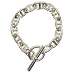 Hermes Chaine D'ancre 13 Link Bracelet Silver