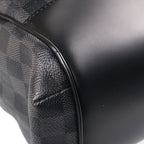 Louis Vuitton Damier Graphite Messenger PM Leather Shoulder Bag Black Silver — view 5