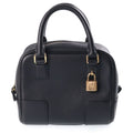 Loewe Amazona 19 2-Way Shoulder Bag Black Leather