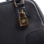 Loewe Amazona 19 2-Way Shoulder Bag Black Leather — view 6