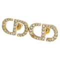 Dior Petit CD Stud Earrings Gold