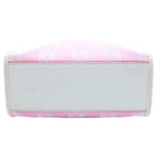 Loewe Tote Bag Pink White Canvas Leather — view 4