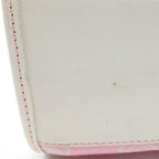 Loewe Tote Bag Pink White Canvas Leather — view 6
