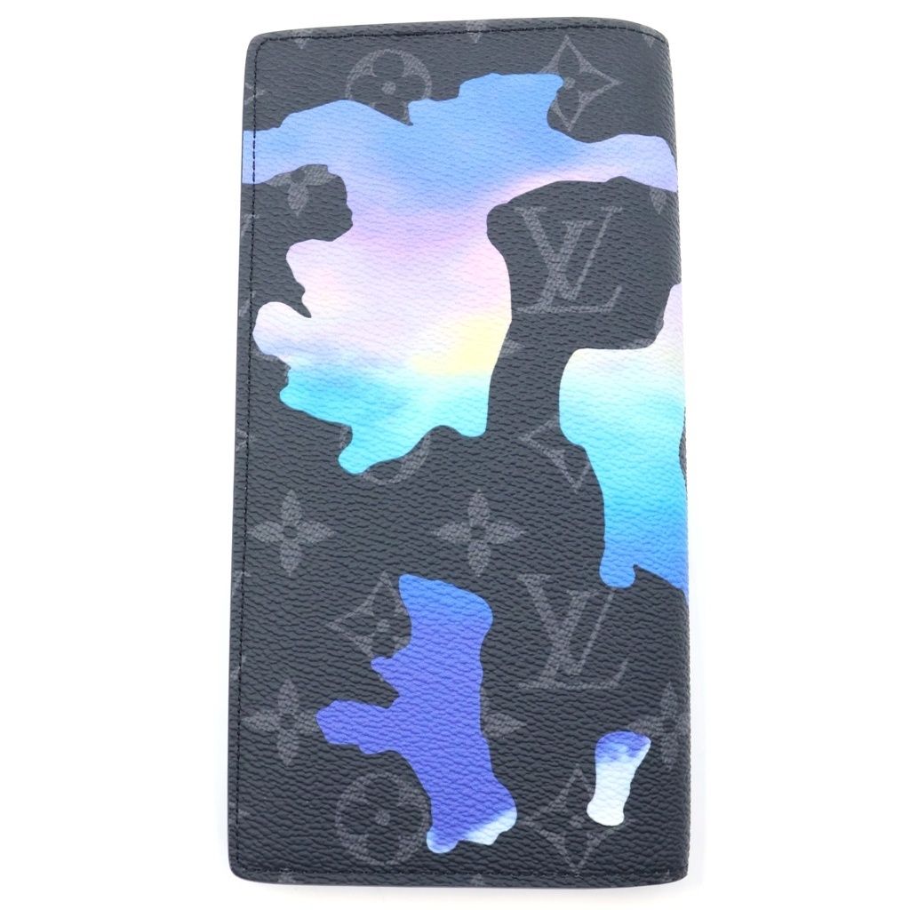 Louis Vuitton Room with View Portefeuille Brazza NM Monogram Eclipse Wallet