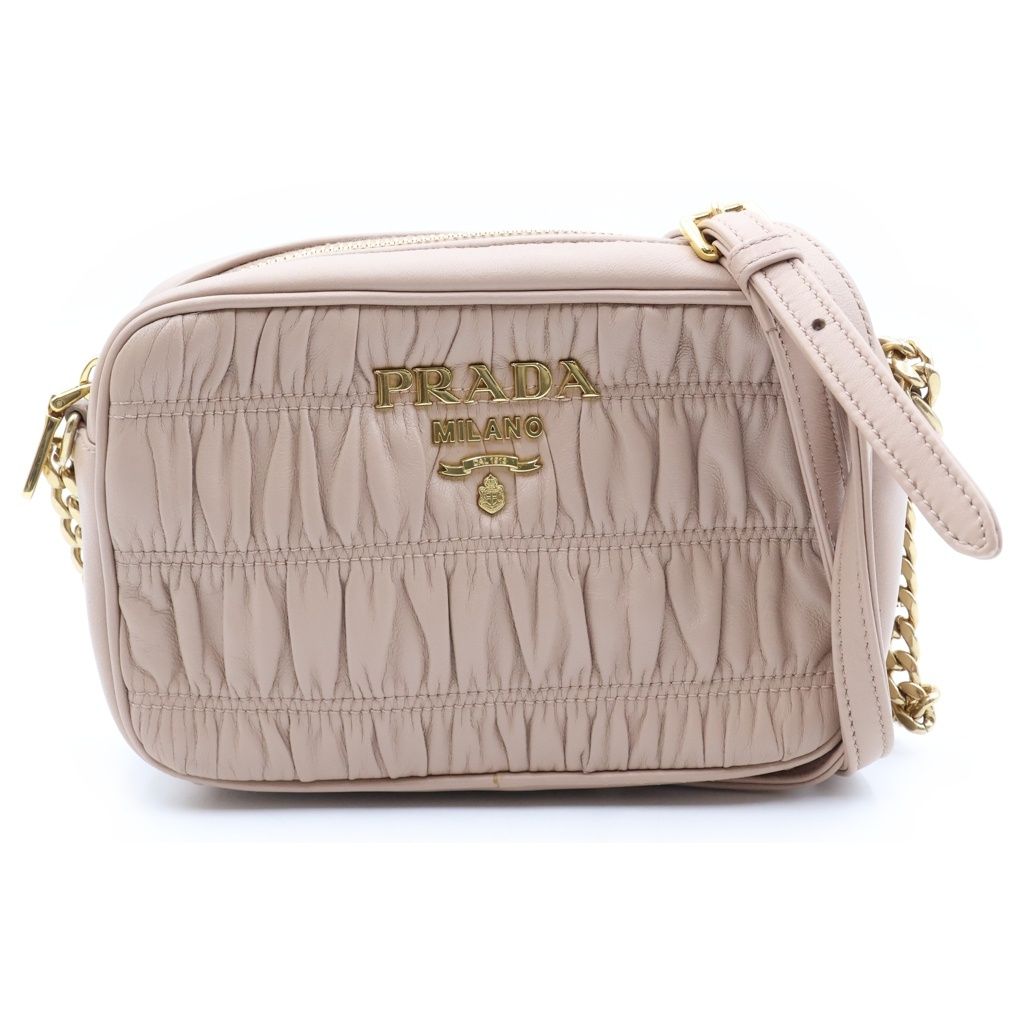 Prada Nappa Gaufre Camera Bag Pink