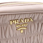 Prada Nappa Gaufre Camera Bag Pink — view 7