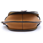 Loewe Gate Dual Mini Shoulder Bag Brown Leather Gold — view 4