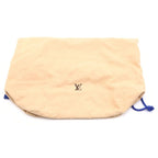 Louis Vuitton Monogram Tulum GM Shoulder Bag Brown Leather Gold — view 8