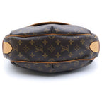 Louis Vuitton Monogram Tulum GM Shoulder Bag Brown Leather Gold — view 4