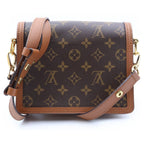 Louis Vuitton Monogram Reverse Dauphine Mini Shoulder Bag Leather Gold — view 2