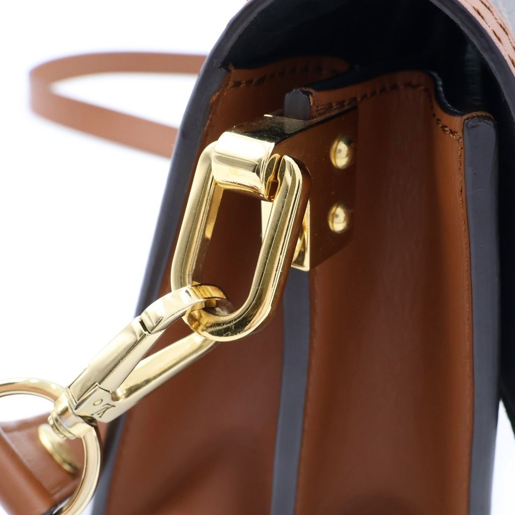 Louis Vuitton Monogram Reverse Dauphine Mini Shoulder Bag Leather Gold — view 7