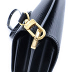 Louis Vuitton Epi Grenelle Shoulder Bag Black Noir Leather Gold — view 7