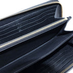 Louis Vuitton Monogram Empreinte Zippy Wallet Black Beige Leather Gold — view 4