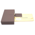 Louis Vuitton Monogram Empreinte Zippy Wallet Card Case Brown Leather Gold — view 6