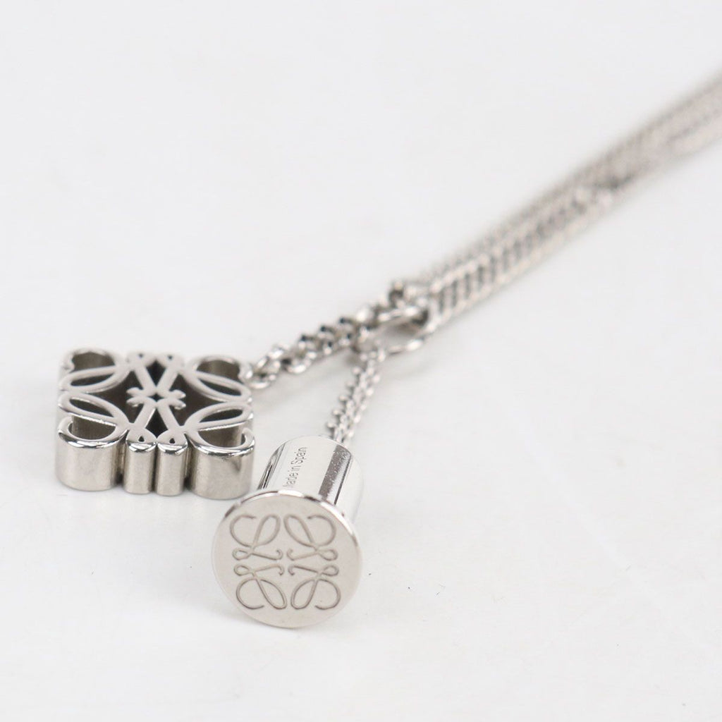 Loewe Personalization Anagram Necklace Metal — view 4