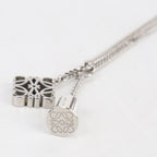 Loewe Personalization Anagram Necklace Metal — view 4