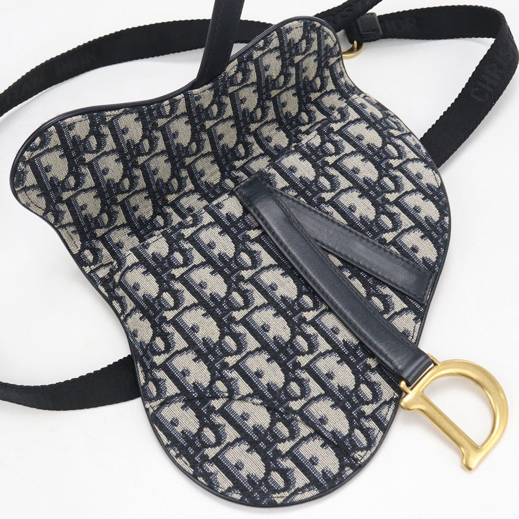 Dior Saddle Belt Bag Jacquard — view 8