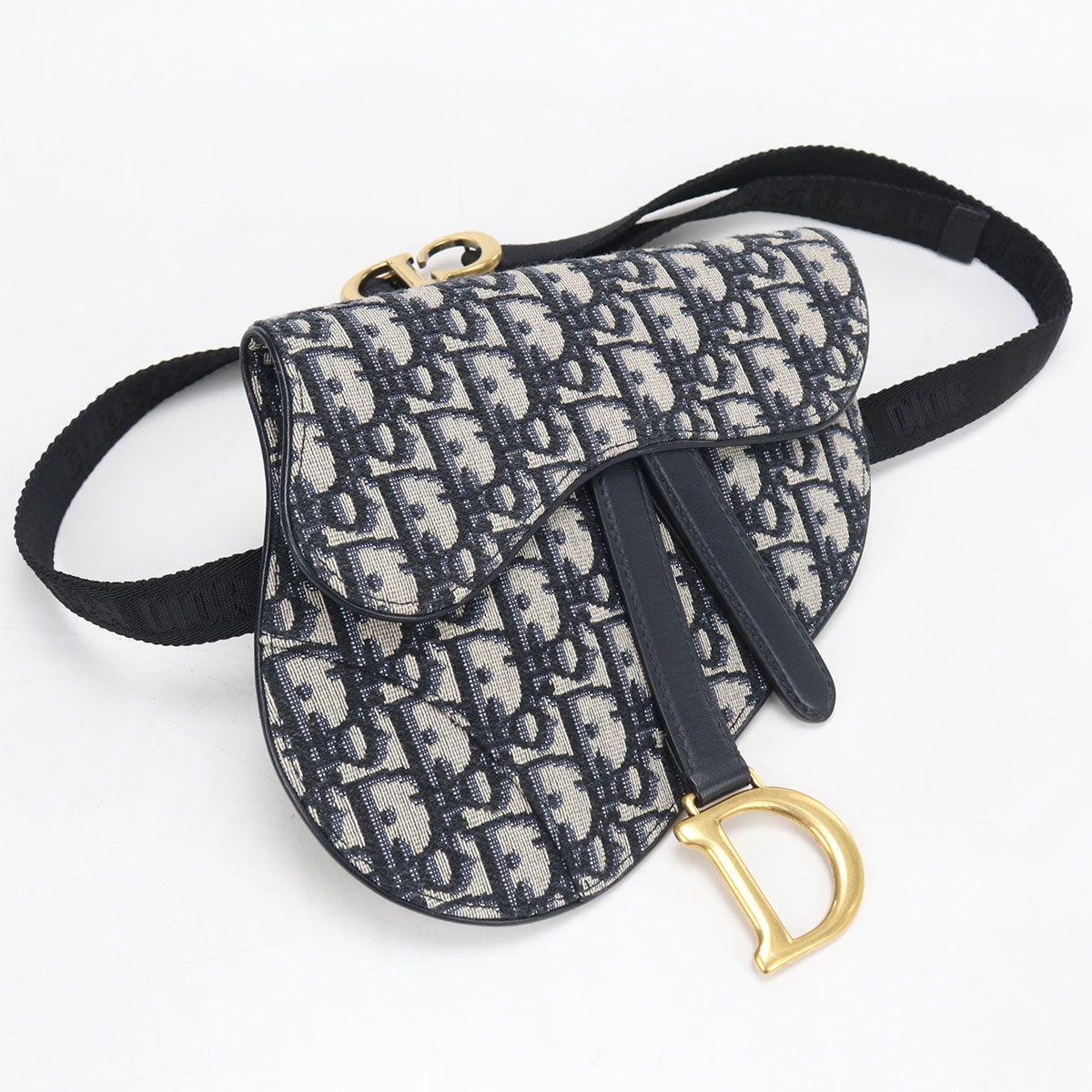 Dior Saddle Belt Bag Jacquard