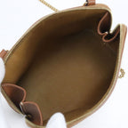 Celine Chain Clutch Triomphe Canvas — view 3