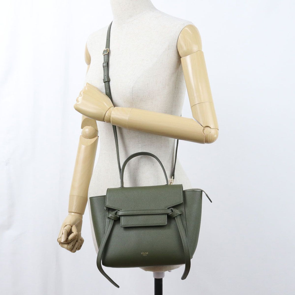Celine 2-Way Belt Bag Nano Calfskin — view 8