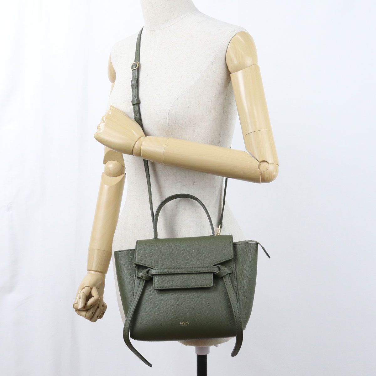 Celine 2-Way Belt Bag Nano Calfskin — view 8