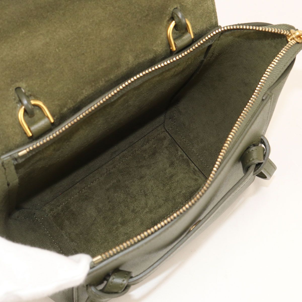 Celine 2-Way Belt Bag Nano Calfskin — view 3