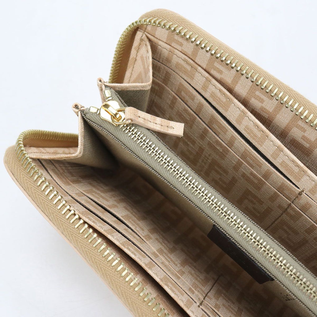 Fendi Zucchino Wallet Zip Around — view 4