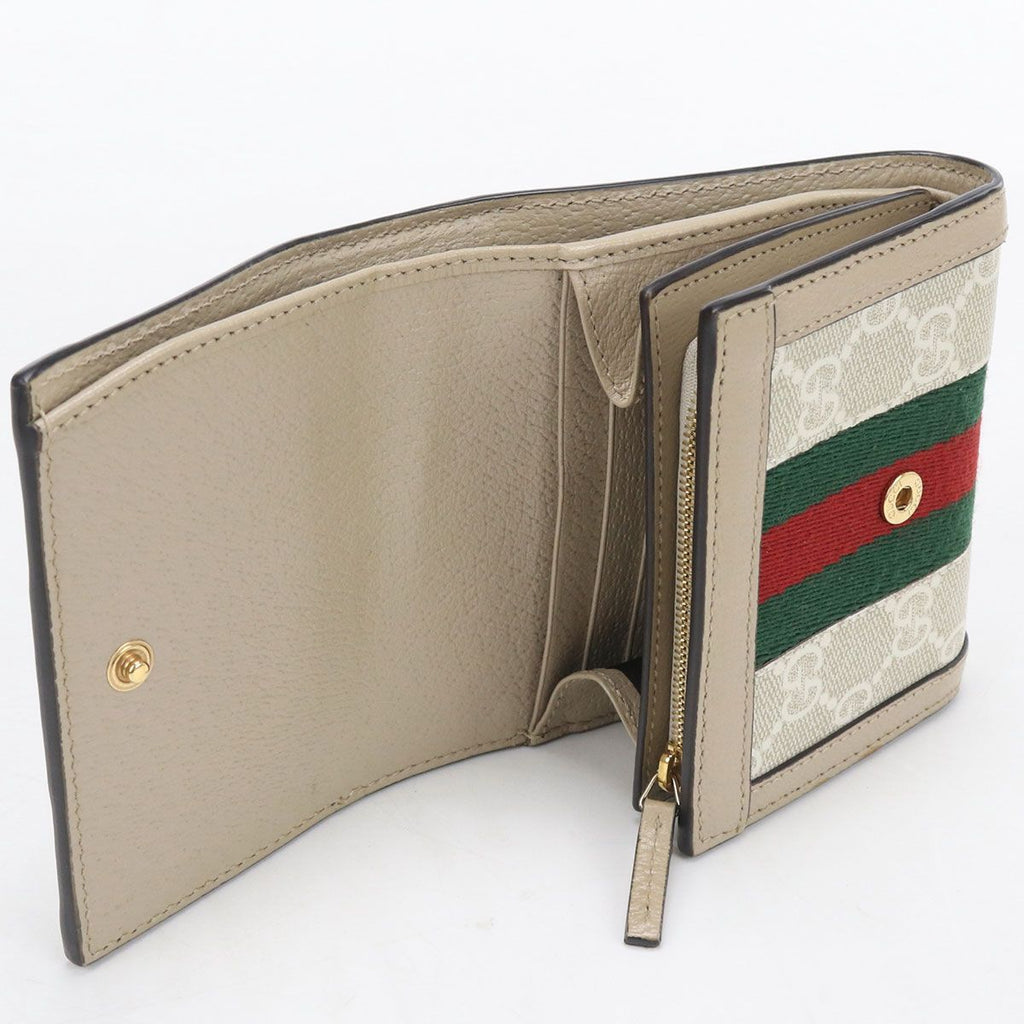 Gucci Medium Wallet Ophidia Bifold Leather — view 3