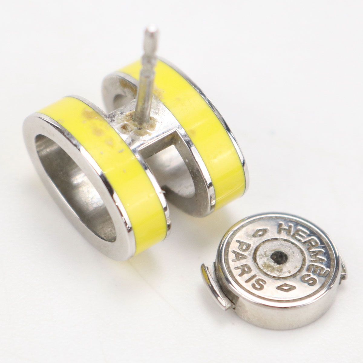 Hermes Mini Pop H Earrings Metal — view 3