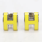 Hermes Mini Pop H Earrings Metal