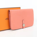 Hermes Dogon Duo Wallet Bifold Taurillon Clemence