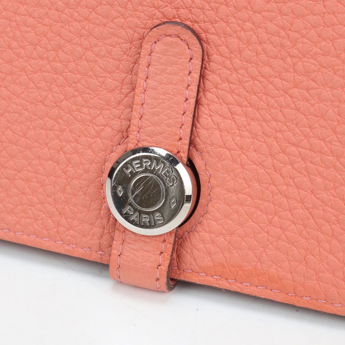 Hermes Dogon Duo Wallet Bifold Taurillon Clemence — view 4