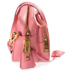 Prada Camera Bag Pink Leather Gold — view 3