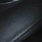 Celine Edgeback Large Handbag Black Leather Silver — view 8