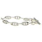 Hermes Chaine D'ancre GM 14 Links Bracelet Silver — view 3
