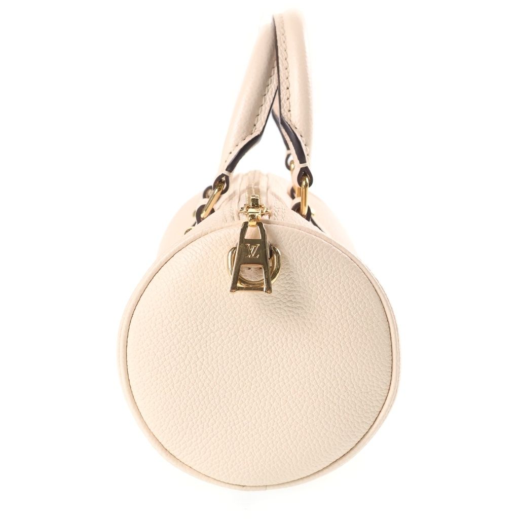 Louis Vuitton by the Pool Papillon BB Cream Saffron 2-Way Shoulder Bag Beige — view 3