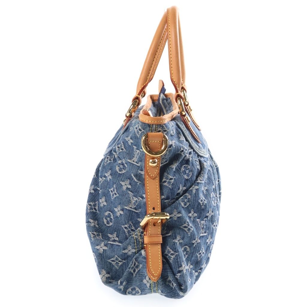 Louis Vuitton Monogram Denim Neo Cabby GM 2-Way Shoulder Bag Indigo — view 3