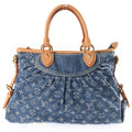 Louis Vuitton Monogram Denim Neo Cabby GM 2-Way Shoulder Bag Indigo