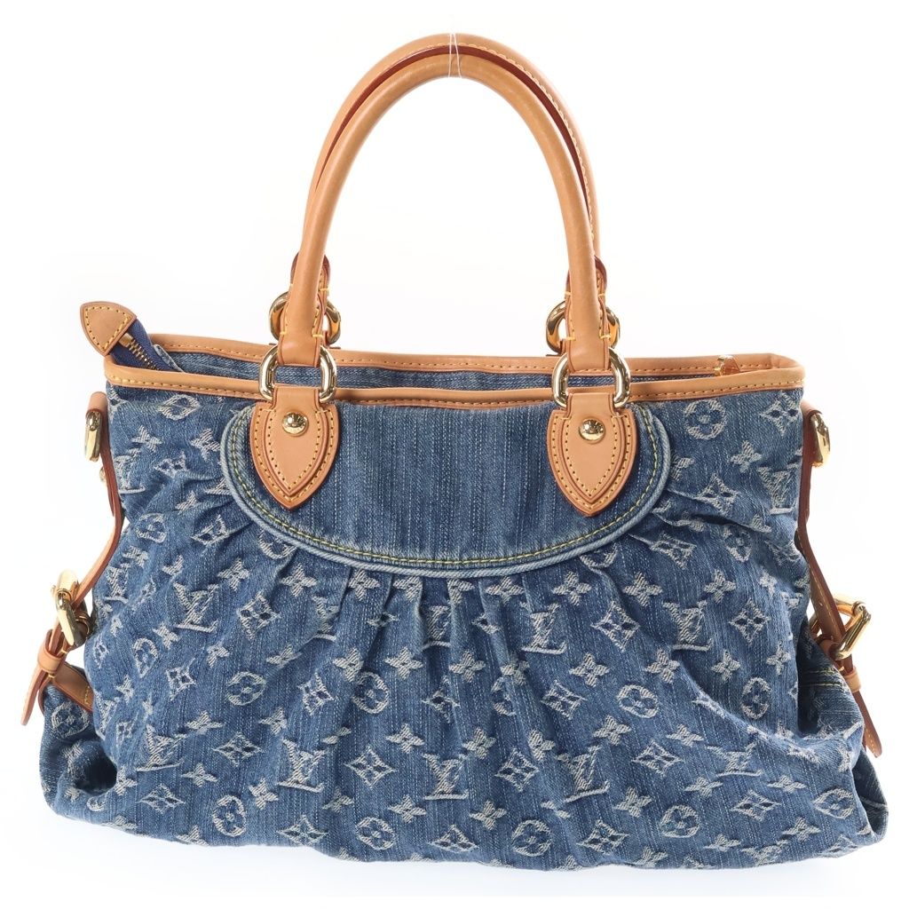 Louis Vuitton Monogram Denim Neo Cabby GM 2-Way Shoulder Bag Indigo — view 2