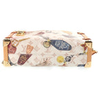 Louis Vuitton Flight Mode Side Trunk GM Shoulder Bag Beige Canvas Leather — view 4