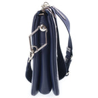 Louis Vuitton Monogram Cousin PM Shoulder Bag Navy Leather — view 3