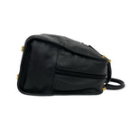 Loewe Vintage Amazona Anagram Logo Leather Mini Boston Bag Black — view 6