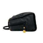 Loewe Vintage Amazona Anagram Logo Leather Mini Boston Bag Black — view 5