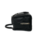 Loewe Amazona 28 Anagram Logo Leather Mini Boston Bag Black with Key — view 5